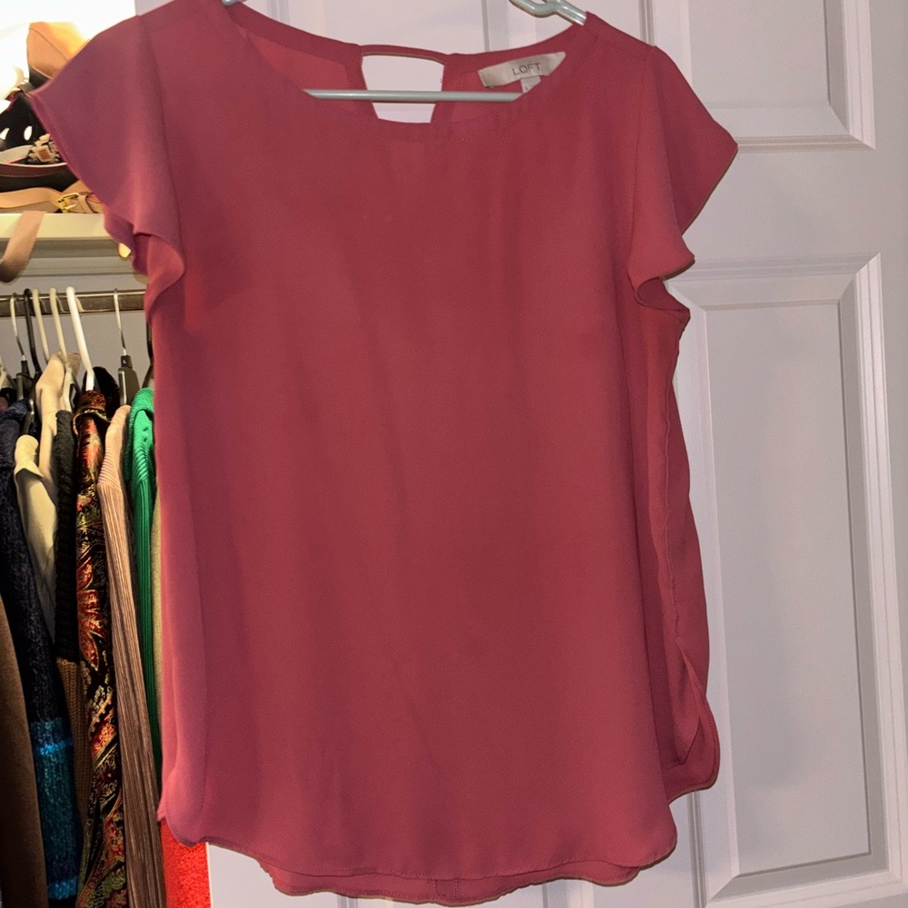 Loft Pink Women's Top